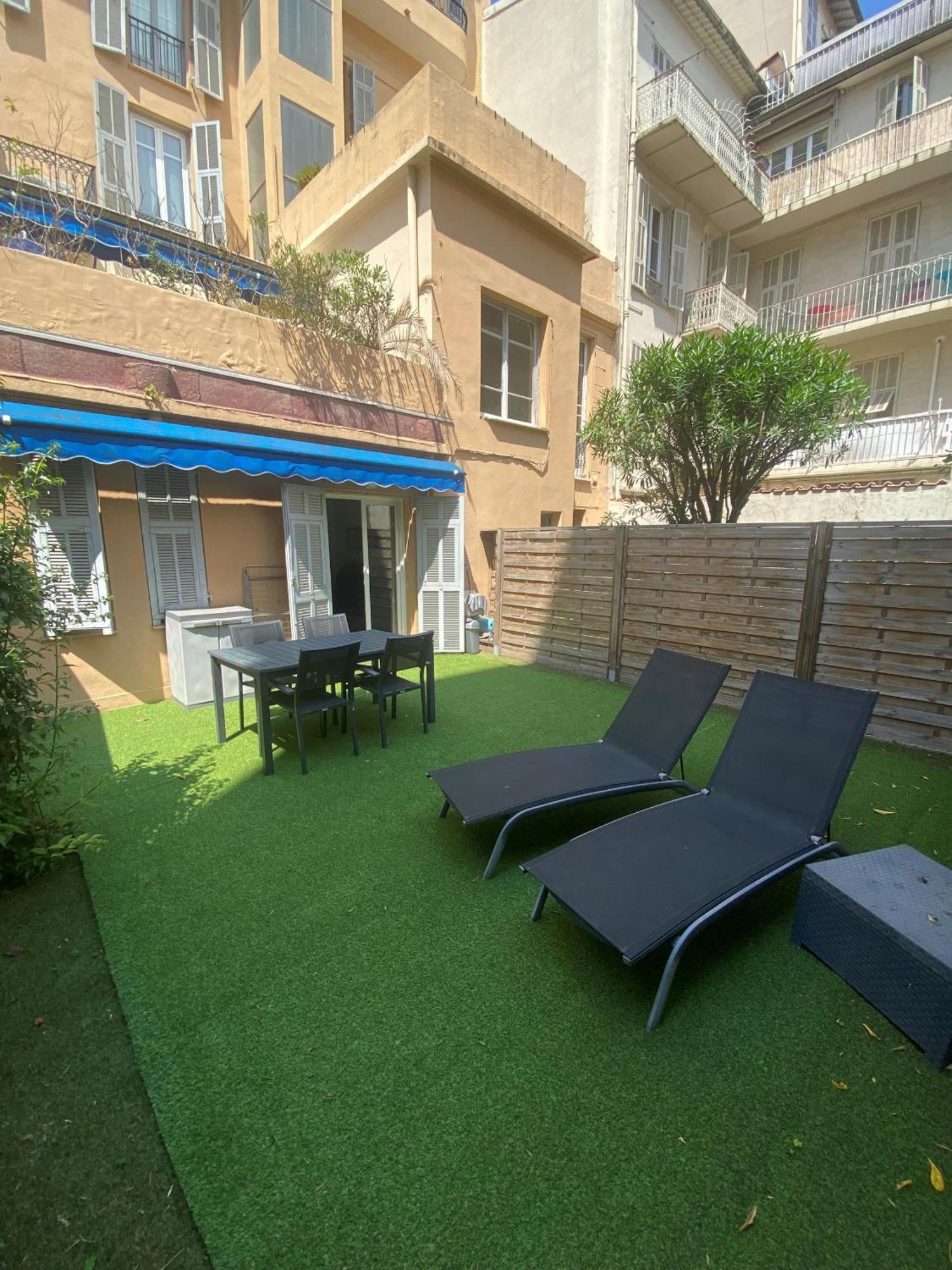 Congres - Appartement 4 Personnes Grande Terrasse Dans Le Carre D'Or A Nizza Exterior foto